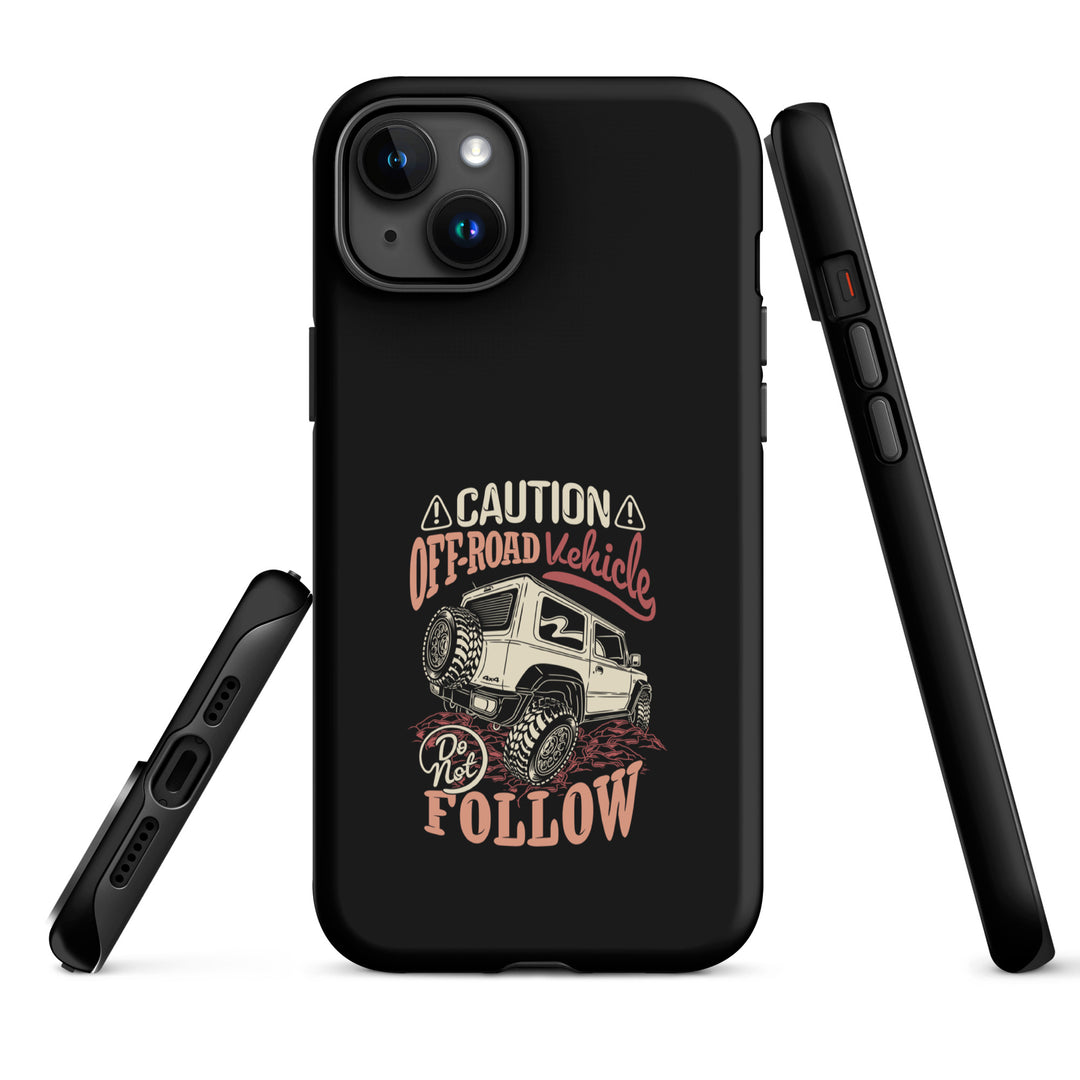 iPhone Tough Case | Caution