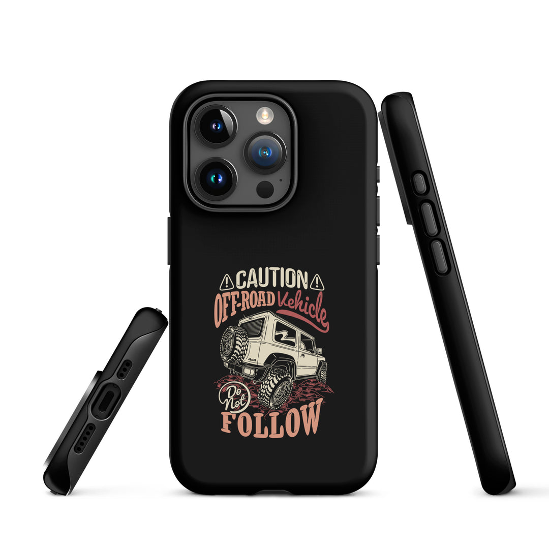 iPhone Tough Case | Caution