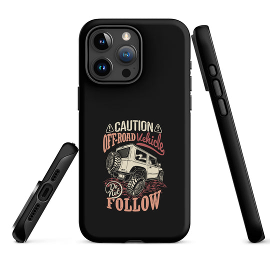 iPhone Tough Case | Caution