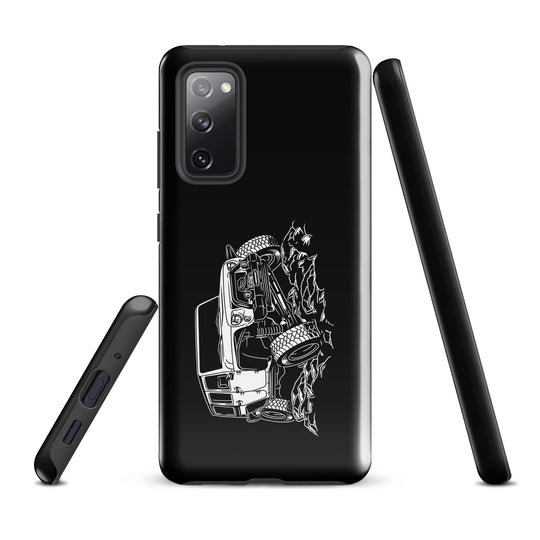 Samsung Tough Case | White Jeep