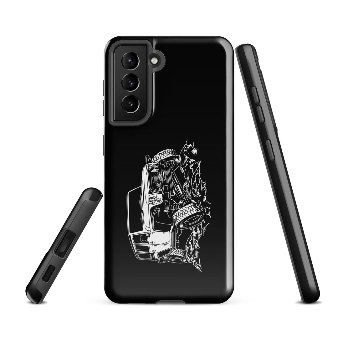 Samsung Tough Case | White Jeep