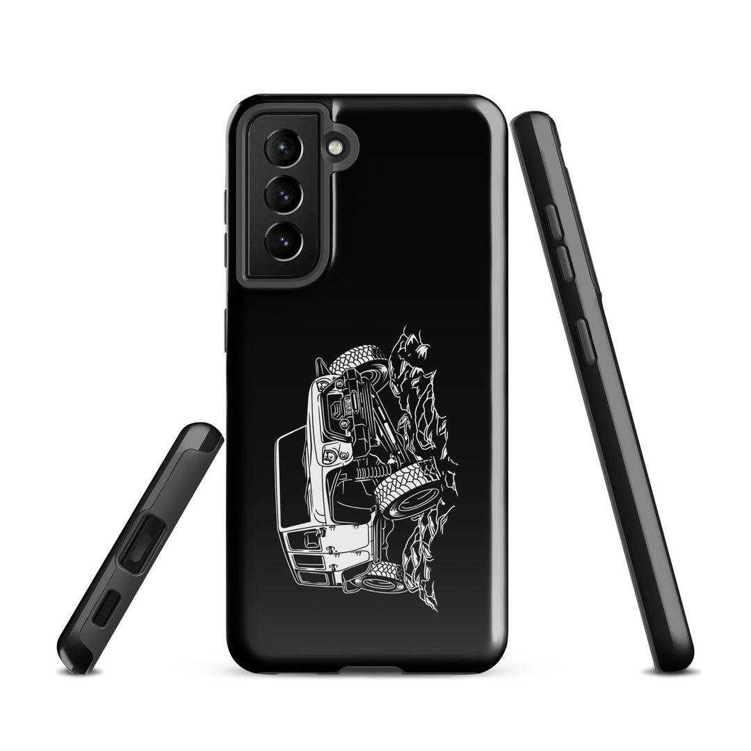 Samsung Tough Case | White Jeep