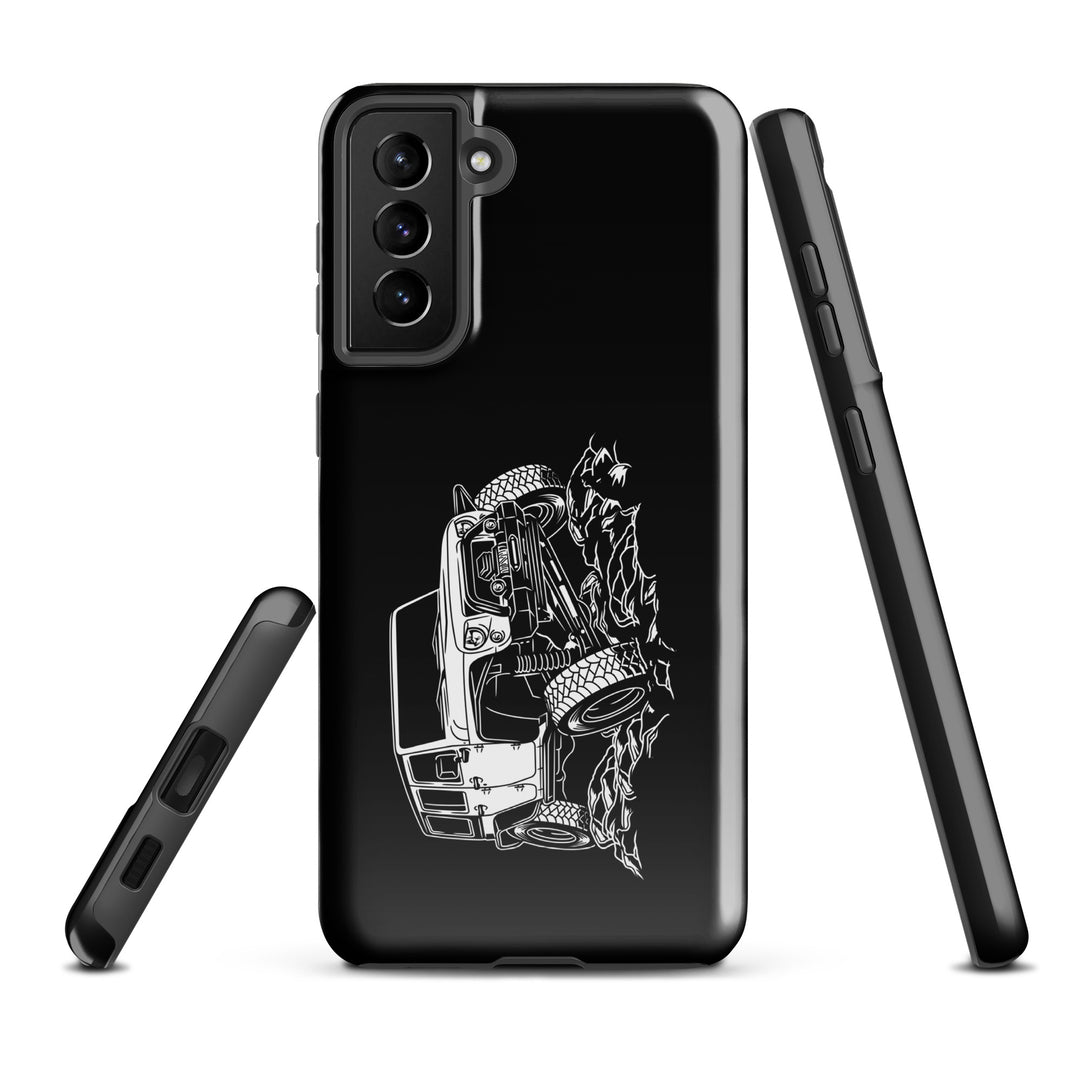 Samsung Tough Case | White Jeep