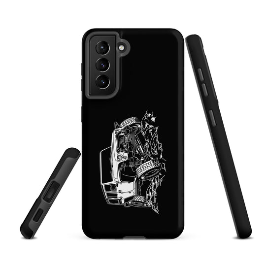 Samsung Tough Case | White Jeep