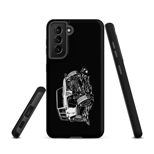 Samsung Tough Case | White Jeep