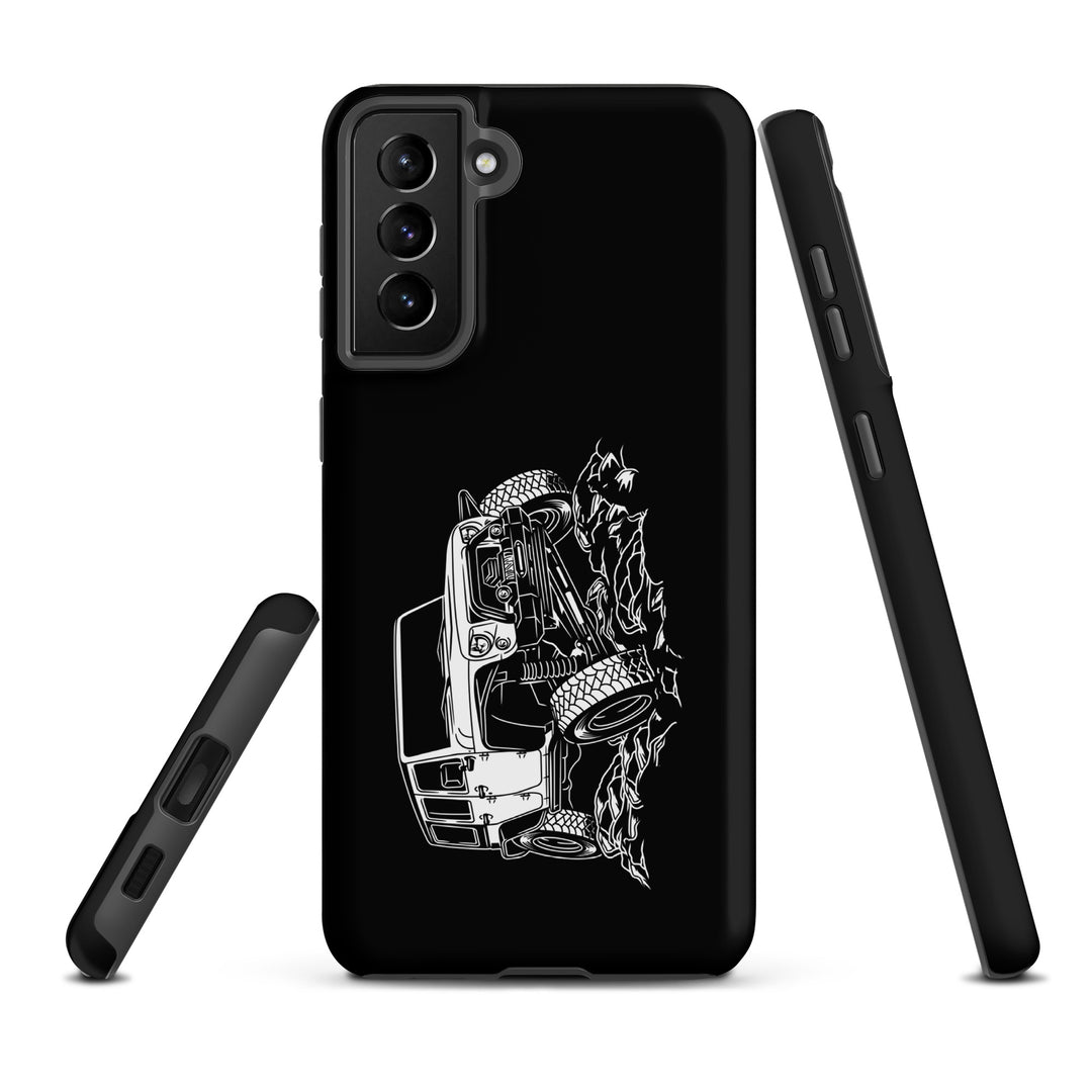Samsung Tough Case | White Jeep