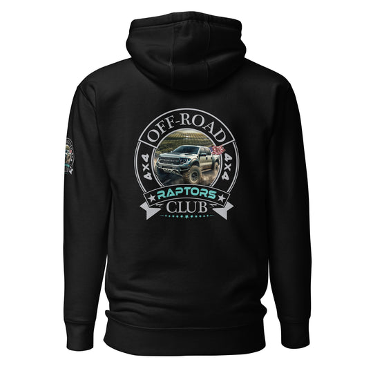 Unisex Hoodie | Off Road Club RAPTORS