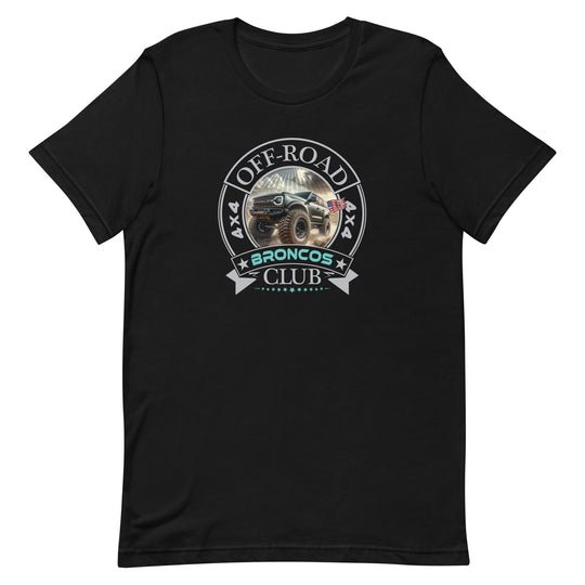 Unisex t-shirt | Off Road Club BRONCOS