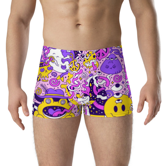 Psychedelic Trippy Boxer Briefs