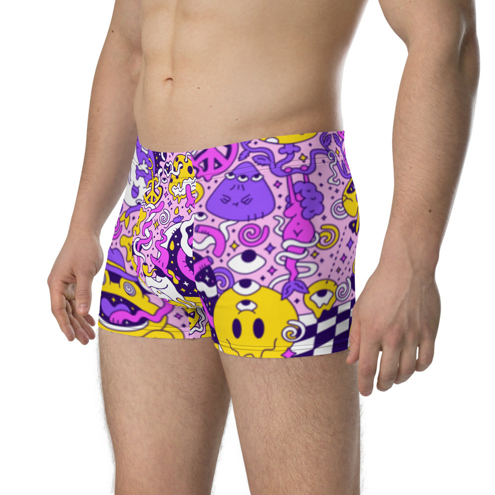 Psychedelic Trippy Boxer Briefs