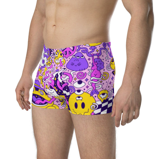 Psychedelic Trippy Boxer Briefs