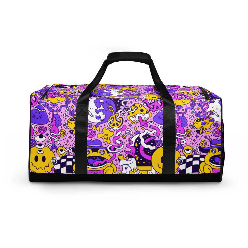 Psychedelic Trippy Duffle bag