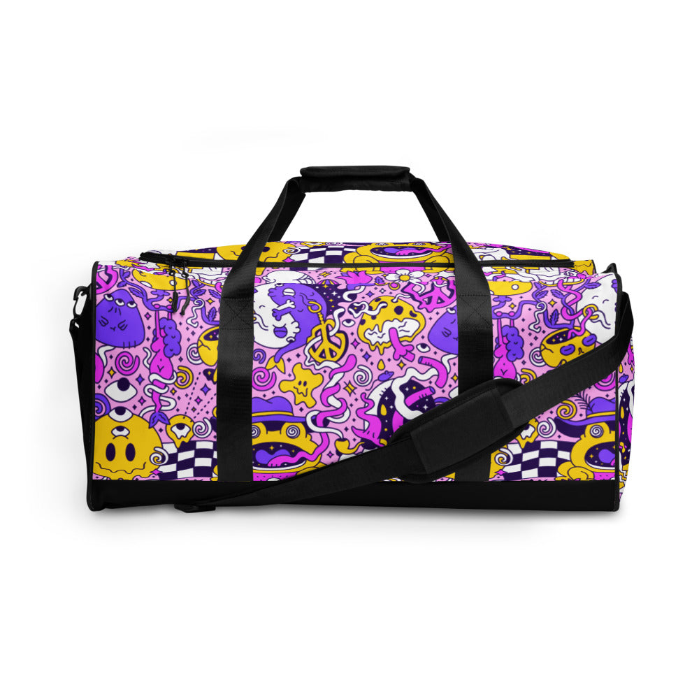 Psychedelic Trippy Duffle bag