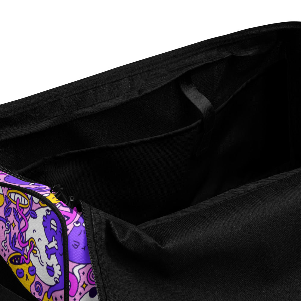 Psychedelic Trippy Duffle bag