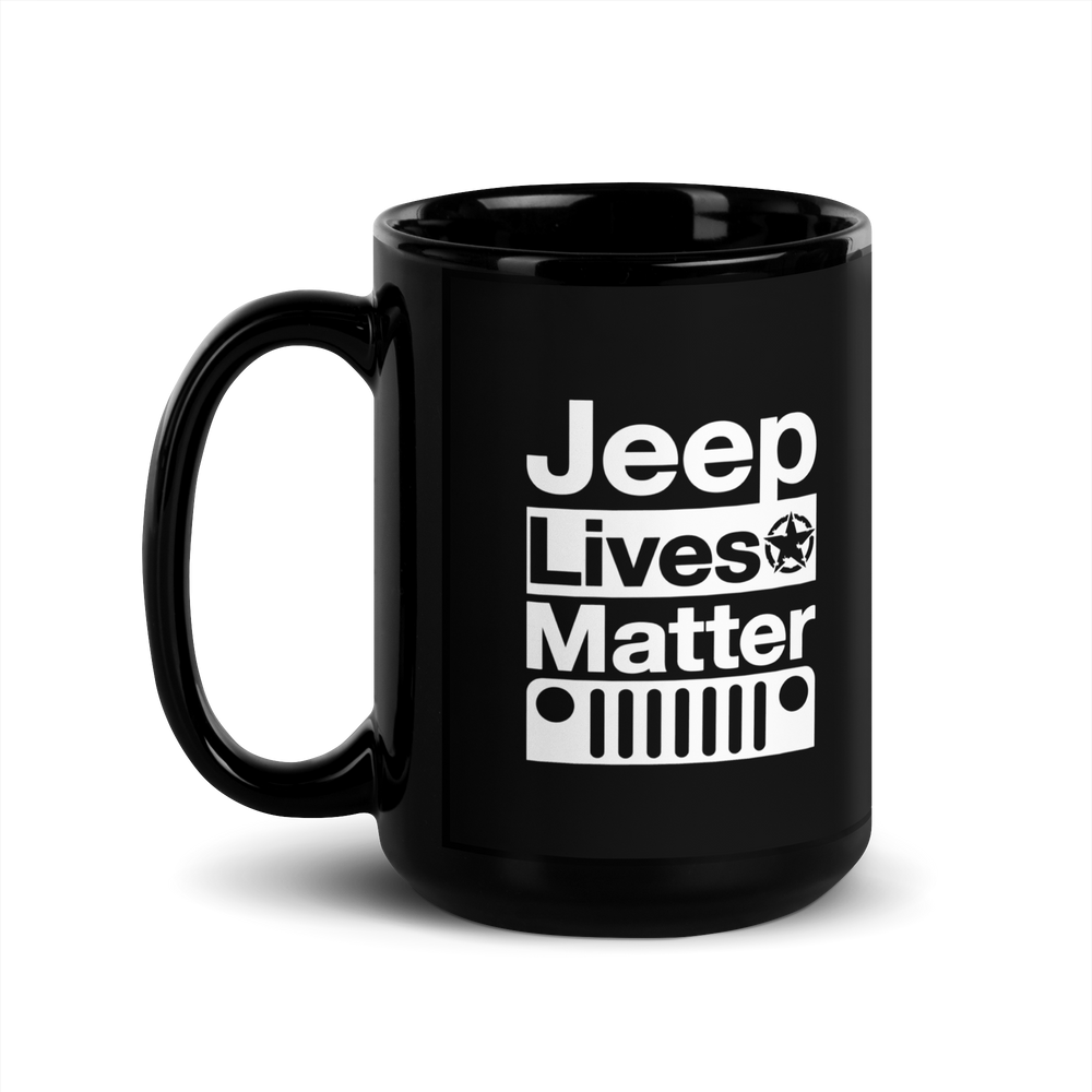 Black Glossy Mug | JLM | 15oz