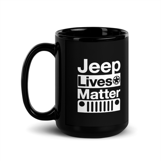 Black Glossy Mug | JLM | 15oz