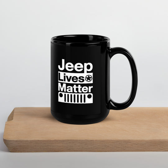 Black Glossy Mug | JLM | 15oz