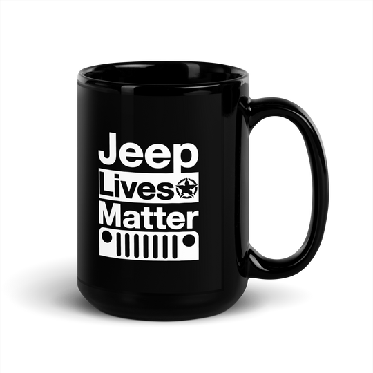 Black Glossy Mug | JLM | 15oz