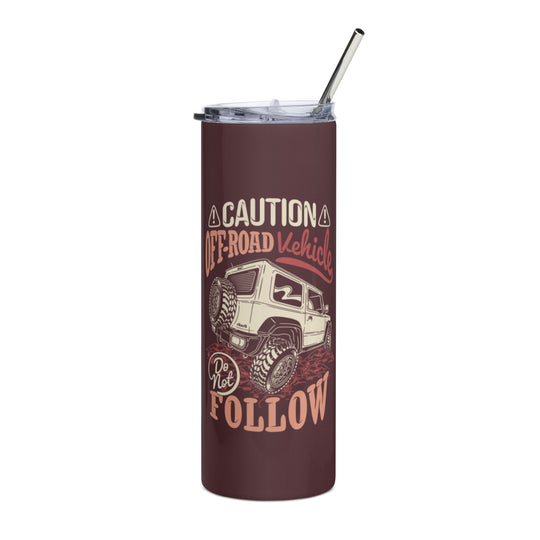 Stainless Steel Tumbler | Caution