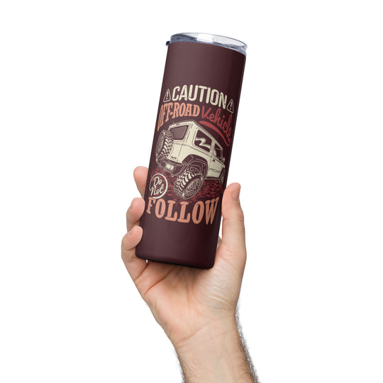 Stainless Steel Tumbler | Caution