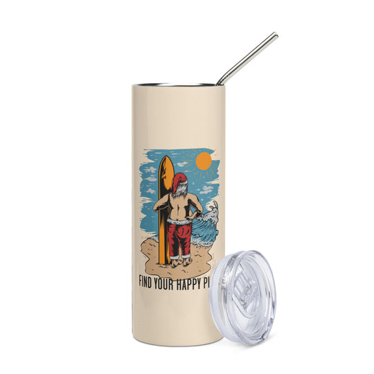Stainless Steel Tumbler | Happy Place