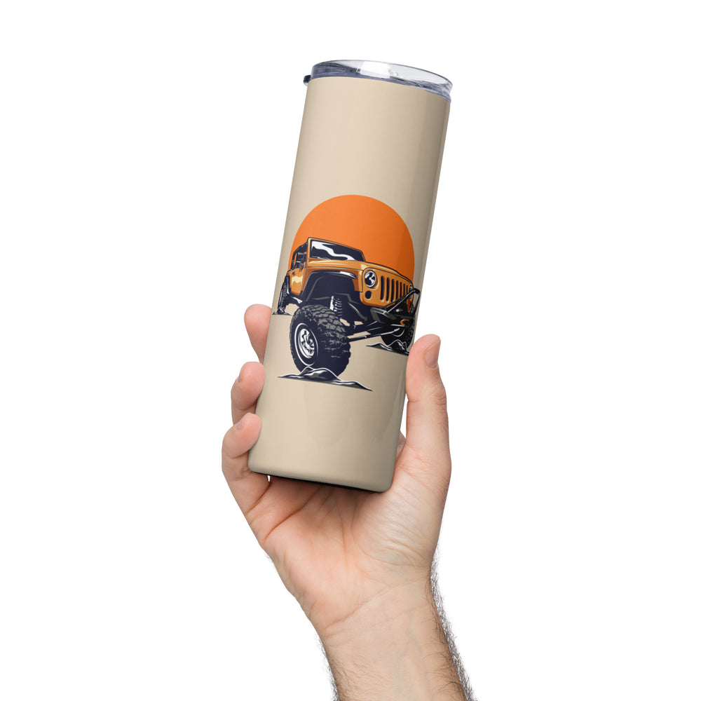 Stainless Steel Tumbler | Orange Sun