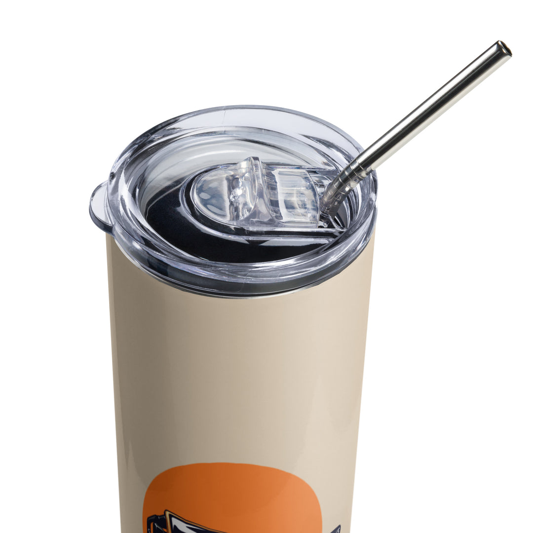 Stainless Steel Tumbler | Orange Sun