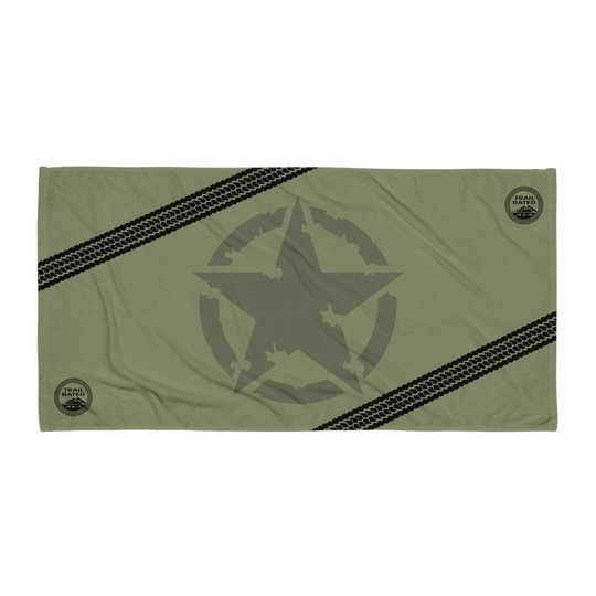 Green Star Towel