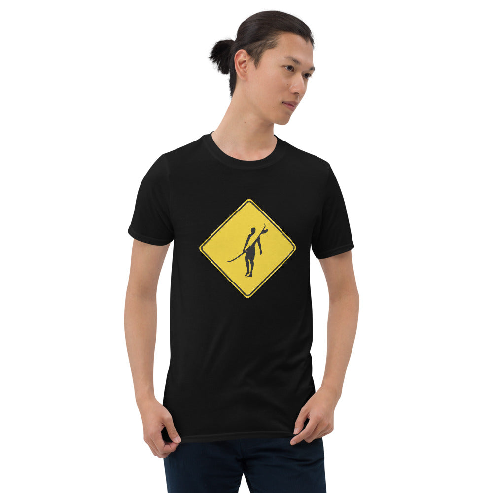 Surfer Crossing | Unisex T-Shirt
