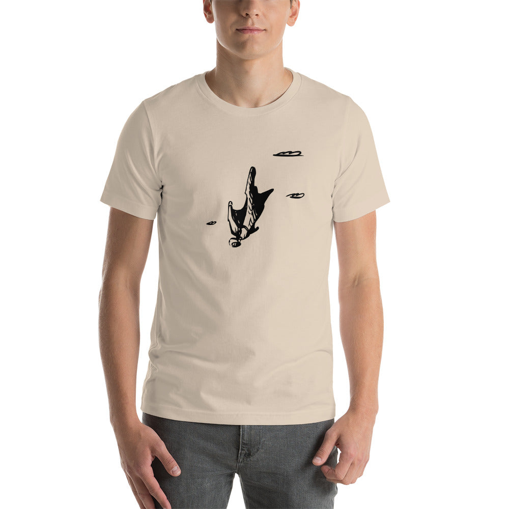 Sky Diving | Sleeve Unisex T-Shirt